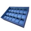 18 Watch Baby-Blue Stackable Tray | Stackable Watch Case – Luxury...