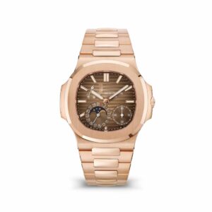 Patek Philippe 5712-1R-001 Nautilus Brown Dial Rose Gold Bracelet...