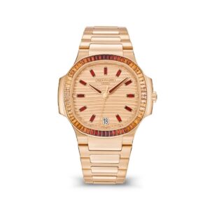 Patek Philippe 7118-1300R-001 Nautilus Rose-Gilt Dial Rose Gold...