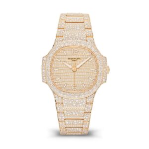 Patek Philippe 7118-1450R-001 Nautilus Diamonds Dial Rose Gold...