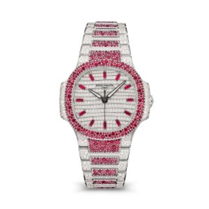 Patek Philippe 7118-1452G-001 Nautilus Diamond Dial White Gold...
