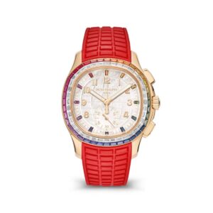 Patek Philippe 7968-300R-001 Aquanaut White Mother-of-Pearl Dial...