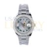 Rolex 126300 Datejust Wimbledon 41mm Aftermarket Diamond Bezel...
