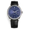 Rolex Cellini 50519 Blue Dial Leather Strap Date 39mm Mens Watch...