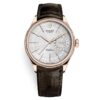 Rolex Cellini Date 50515 Silver Dial Leather Strap 39mm Men's Watch – brown
