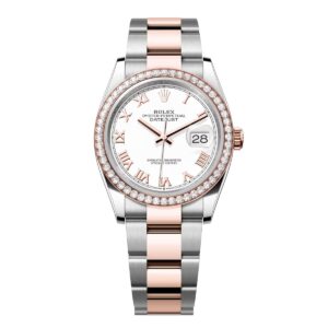 Rolex Datejust 126281RBR-0004 White Dial 36mm Oyster Bracelet –...