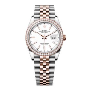 Rolex Datejust 126281RBR-0005 White Dial 36mm Jubilee Bracelet –...