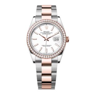 Rolex Datejust 126281RBR-0006 White Dial 36mm Oyster Bracelet –...
