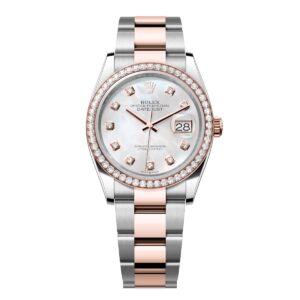 Rolex Datejust 126281RBR-0010 Mother-of-Pearl Dial 36mm Oyster...