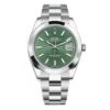 Rolex Datejust 126300 Mint Green Fluted Motif Dial Stainless Steel...