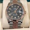 Rolex Datejust 36 NEW 2023 Datejust 36 GREY MOTIF DIAMOND DIAL 126231