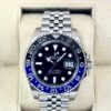 2022 Rolex GMT-Master II "Batgirl" 40mm 126710BLNR in Oystersteel with Jubilee Bracelet and Black Dial
